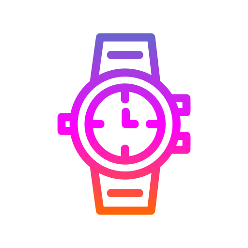 zegarek na rękę Generic Gradient ikona