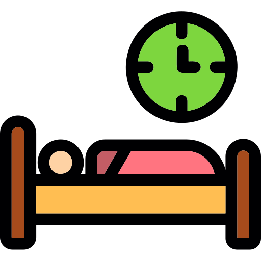 Hora de dormir Generic Outline Color icono