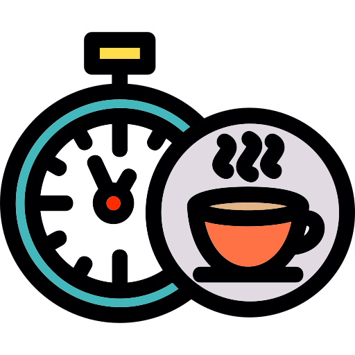 お茶の時間 Generic Outline Color icon