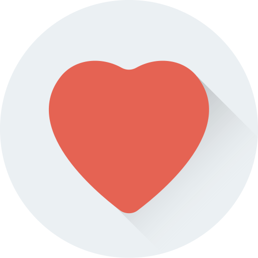 Символ сердца Generic Circular иконка