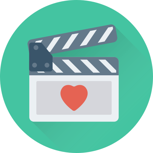 Romantic movie Generic Circular icon