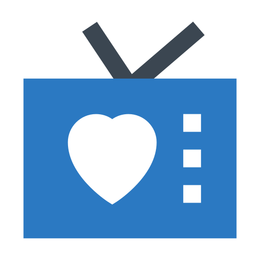 tv vieja Generic Blue icono