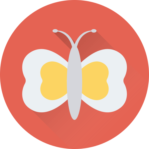 vlinder Generic Circular icoon