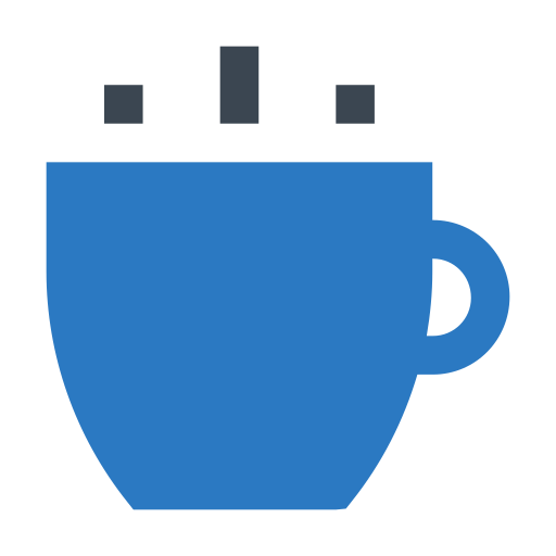 tasse à café Generic Blue Icône