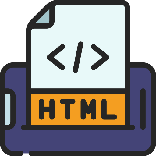 html-datei Juicy Fish Soft-fill icon