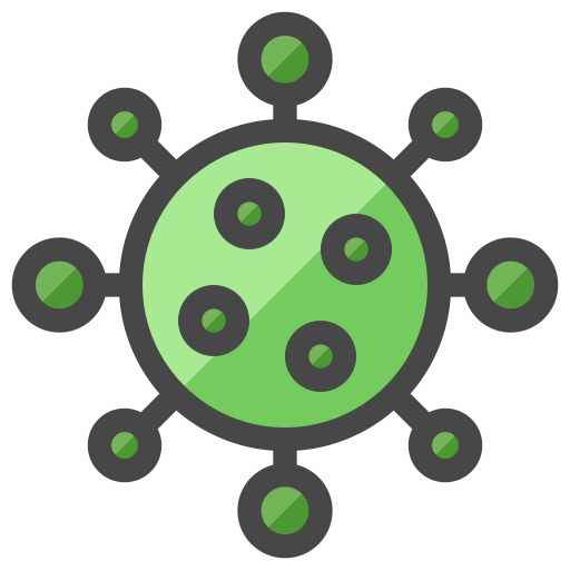 Virus Generic Outline Color icon