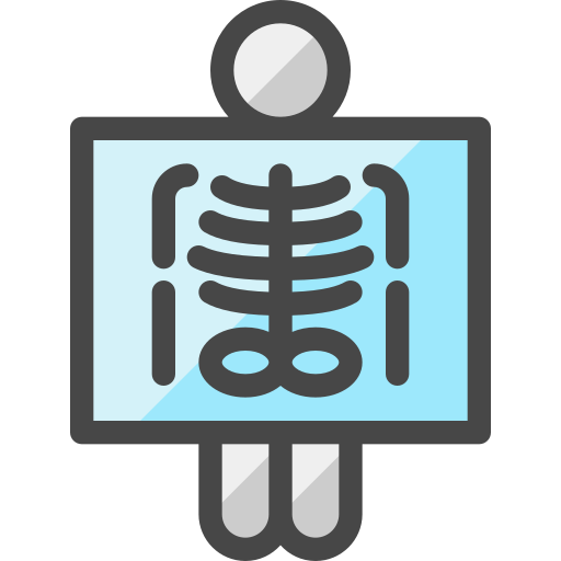 X-ray test Generic Outline Color icon