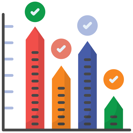 Bar chart Generic Flat icon