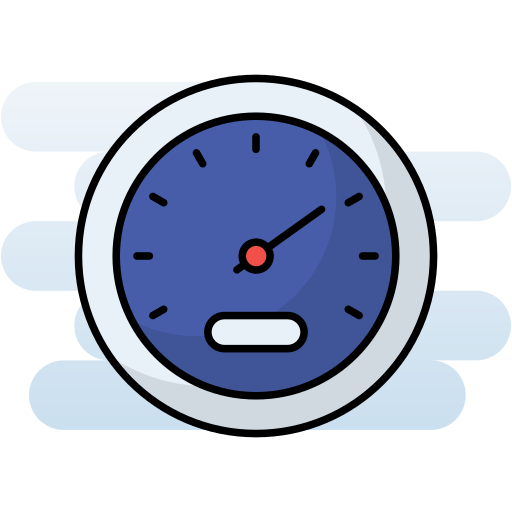 tachometer Generic Rounded Shapes icon