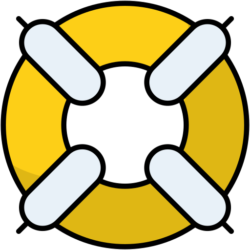 lifebouy Generic Outline Color icon