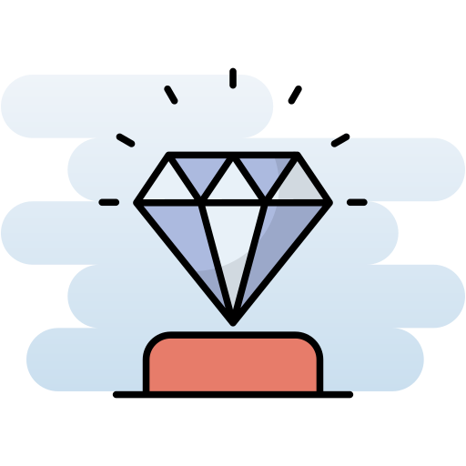 Diamond Generic Rounded Shapes icon