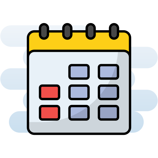 kalender Generic Rounded Shapes icon