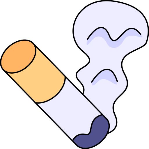 담배 Generic Thin Outline Color icon