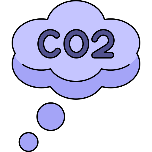 co2 Generic Thin Outline Color ikona