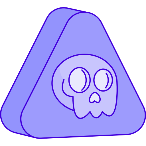 Death Generic Thin Outline Color icon