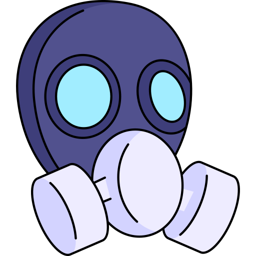 Gas mask Generic Thin Outline Color icon