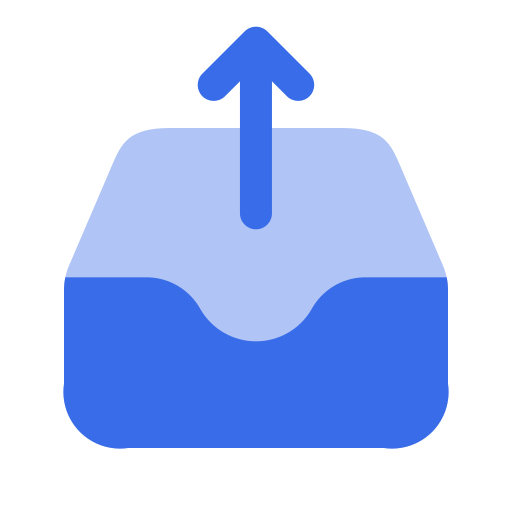 Входящие Generic Blue иконка