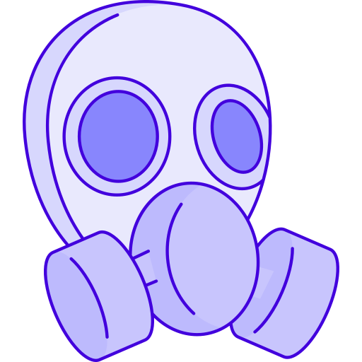 Gas mask Generic Thin Outline Color icon