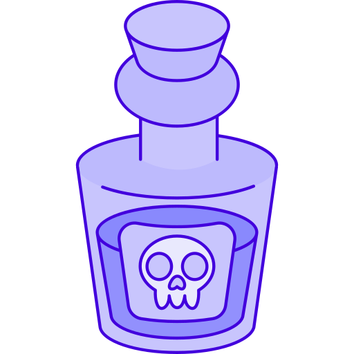 毒 Generic Thin Outline Color icon