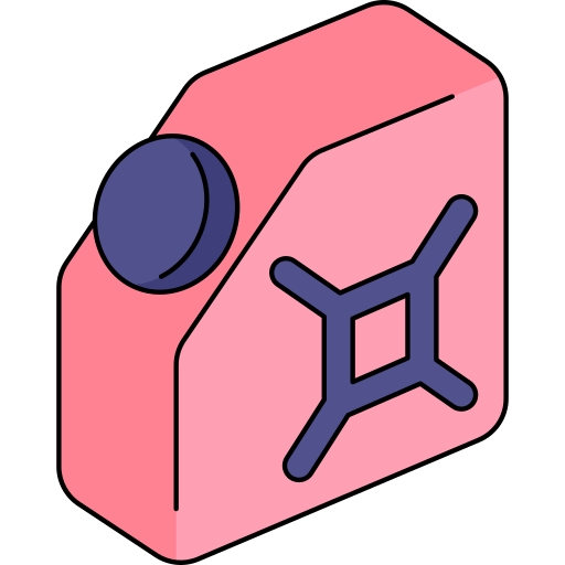 jerrycan Generic Thin Outline Color icon