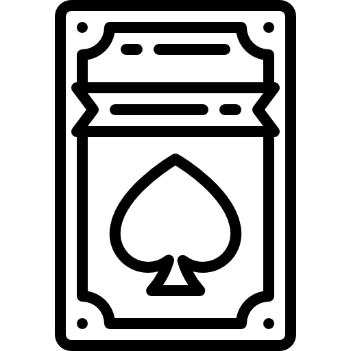 Pack of Playing Cards Special Lineal icon