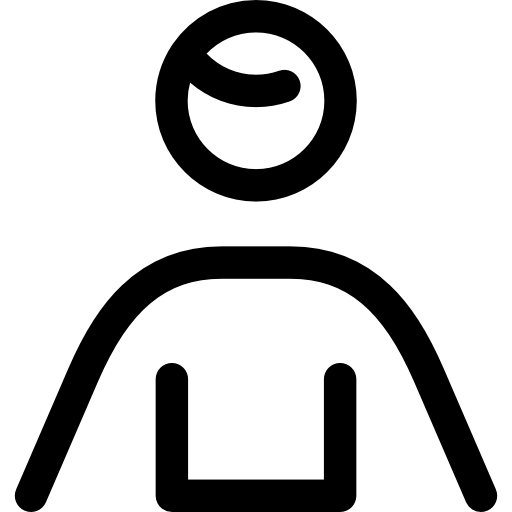 busto de hombre Special Lineal icono