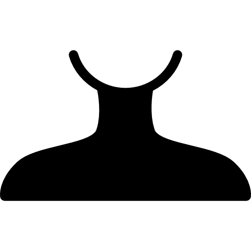 Человеческая шея  иконка
