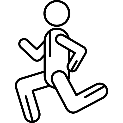 Man Running Others Ultrathin icon