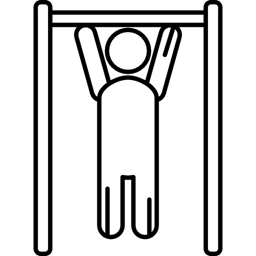 Man Lifting Bar Others Ultrathin icon