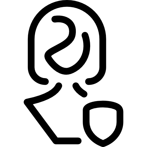 frauensicherheit Special Lineal icon
