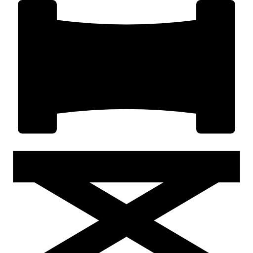 silla de director  icono