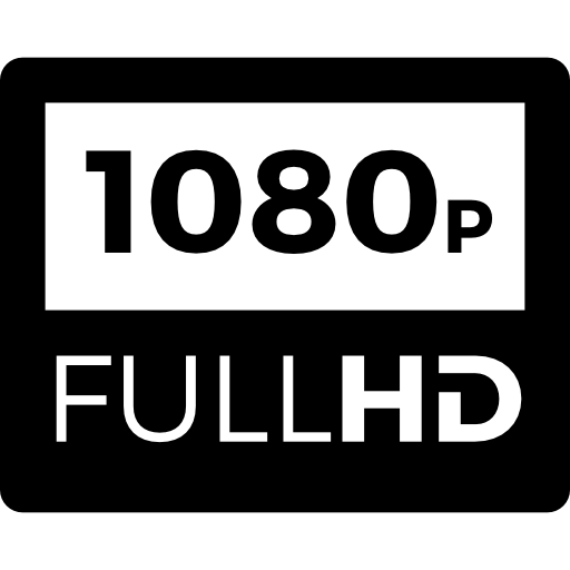 1080p full hd  icona