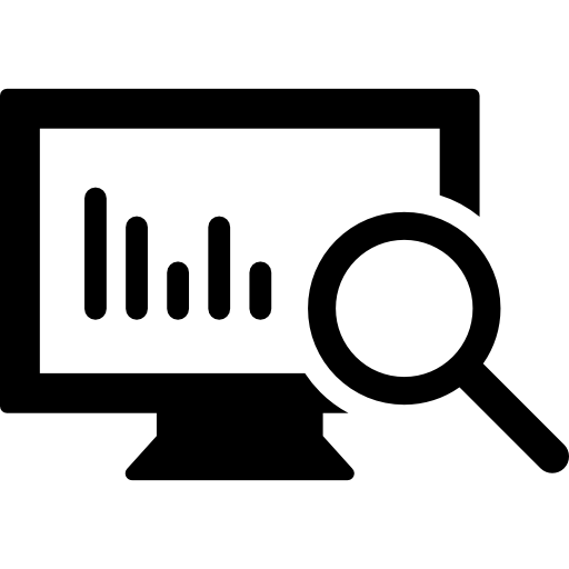 analytics monitor  icon