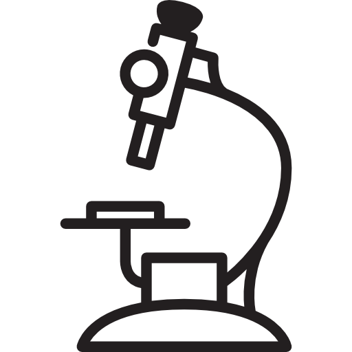 microscope d'hôpital  Icône