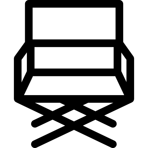 silla de director  icono