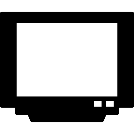 tv a schermo piatto  icona