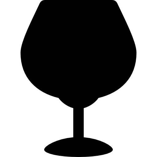 verre à vin large  Icône