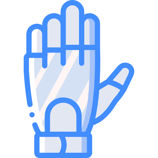 guantes de entrenamiento Basic Miscellany Blue icono