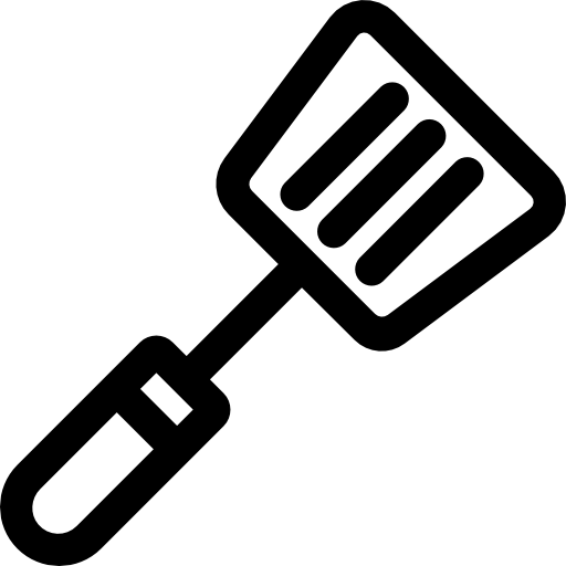 espátula Basic Rounded Lineal icono