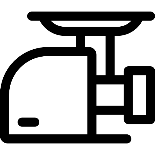 肉挽き器 Basic Rounded Lineal icon