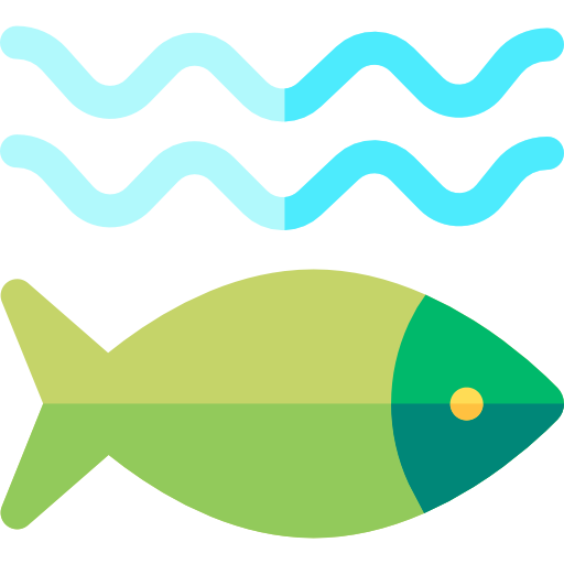 Fishing Basic Rounded Flat icon