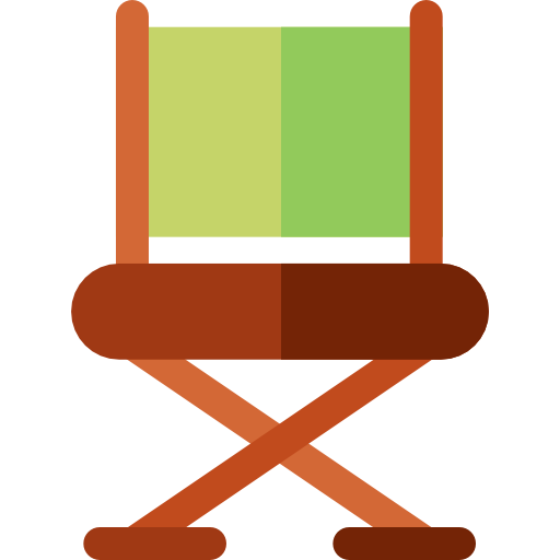 Chair Basic Rounded Flat icon