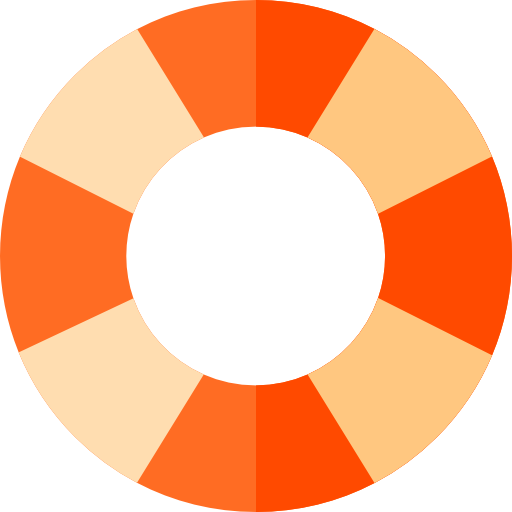 Lifesaver Basic Rounded Flat icon