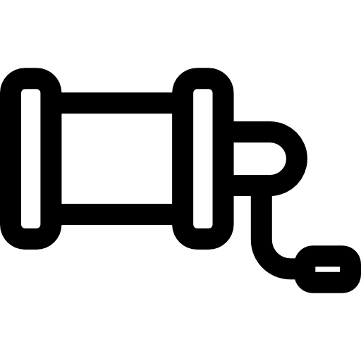 mulinello da pesca Basic Rounded Lineal icona