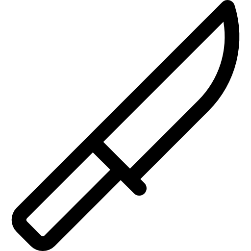 ナイフ Basic Rounded Lineal icon
