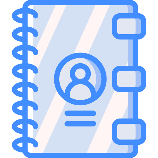 agenda Basic Miscellany Blue icoon