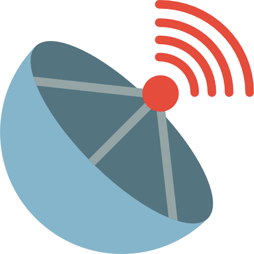 antena parabólica Basic Miscellany Flat icono