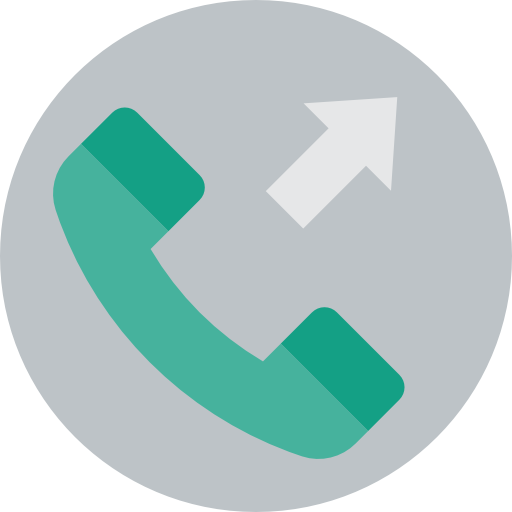telefoongesprek Basic Miscellany Flat icoon