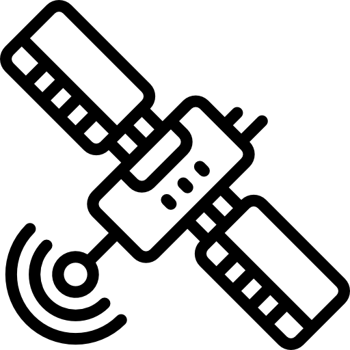 위성 Basic Miscellany Lineal icon