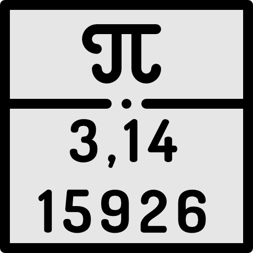 Pi Detailed Rounded Lineal color icon
